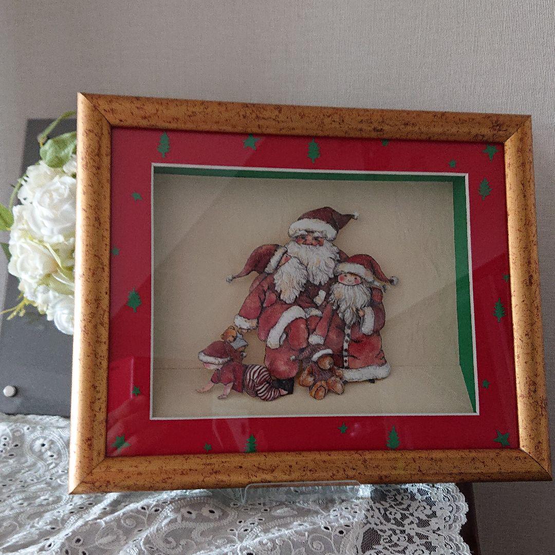 新品　★ 絵画  シャドーボックス完成品  クリスマス ボード「クリスマスシャドーボックス」に最高のアイデア 7 件