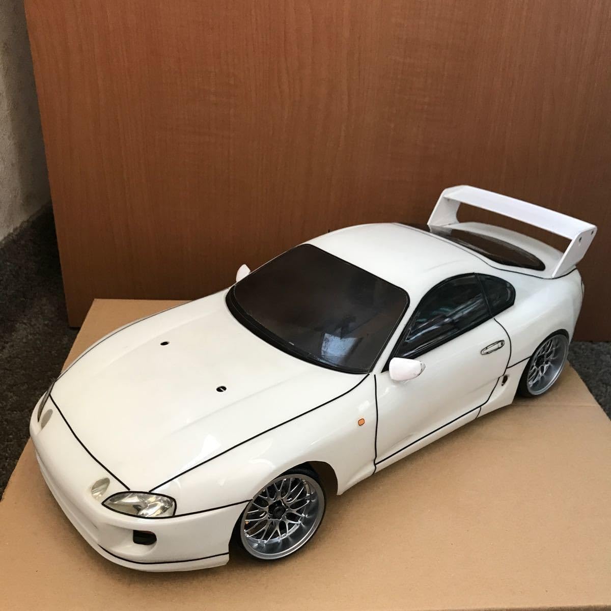 80スープラ 1/10 ラジコンボディ（FRで組み立てるBT-01【Part6