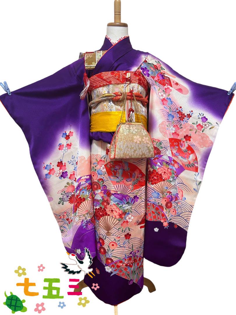 本格正絹♡七五三 7歳 女の子 セット 一式 新品あり