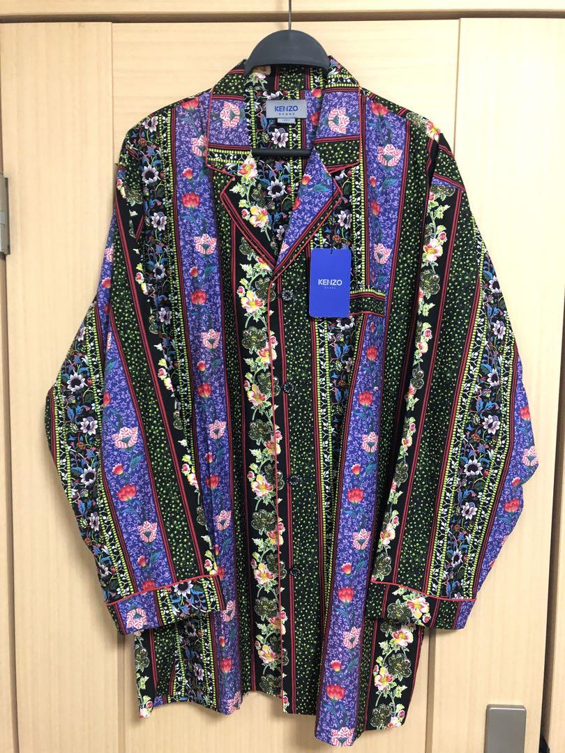 KENZO ケンゾー ルームウェア L パジャマ風 セットアップ 部屋着