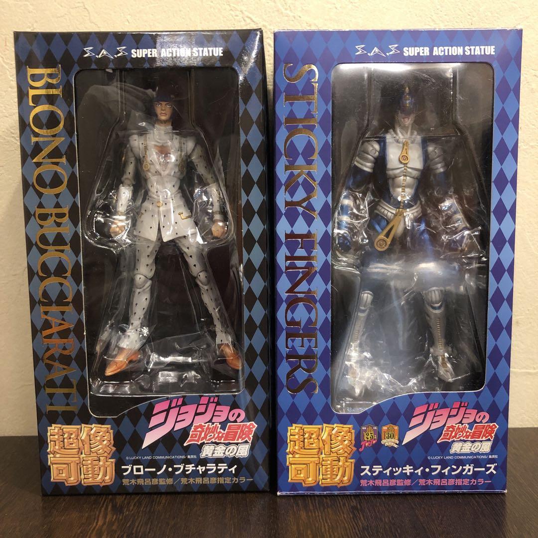 超像可動　ブローノ・ブチャラティー　スティッキー・フィンガーズセット　ジョジョ 超像可動 ジョジョ ブローノ・ブチャラティ、スティッキー