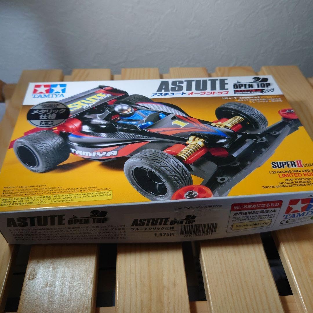 ミニ四駆 アスチュートオープントップ メッキ仕様（ミニ四駆歴史