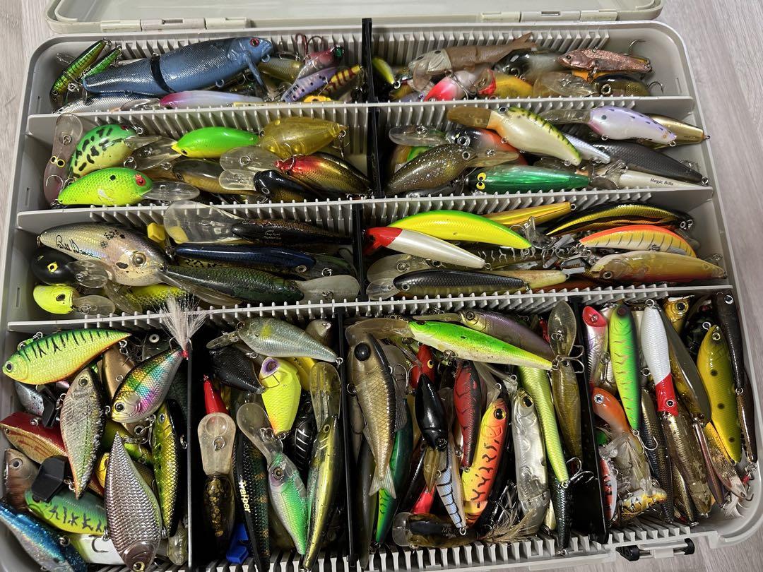 ルアーボックスセット ルアーワーム大量 （バス釣り ワーム 大量
