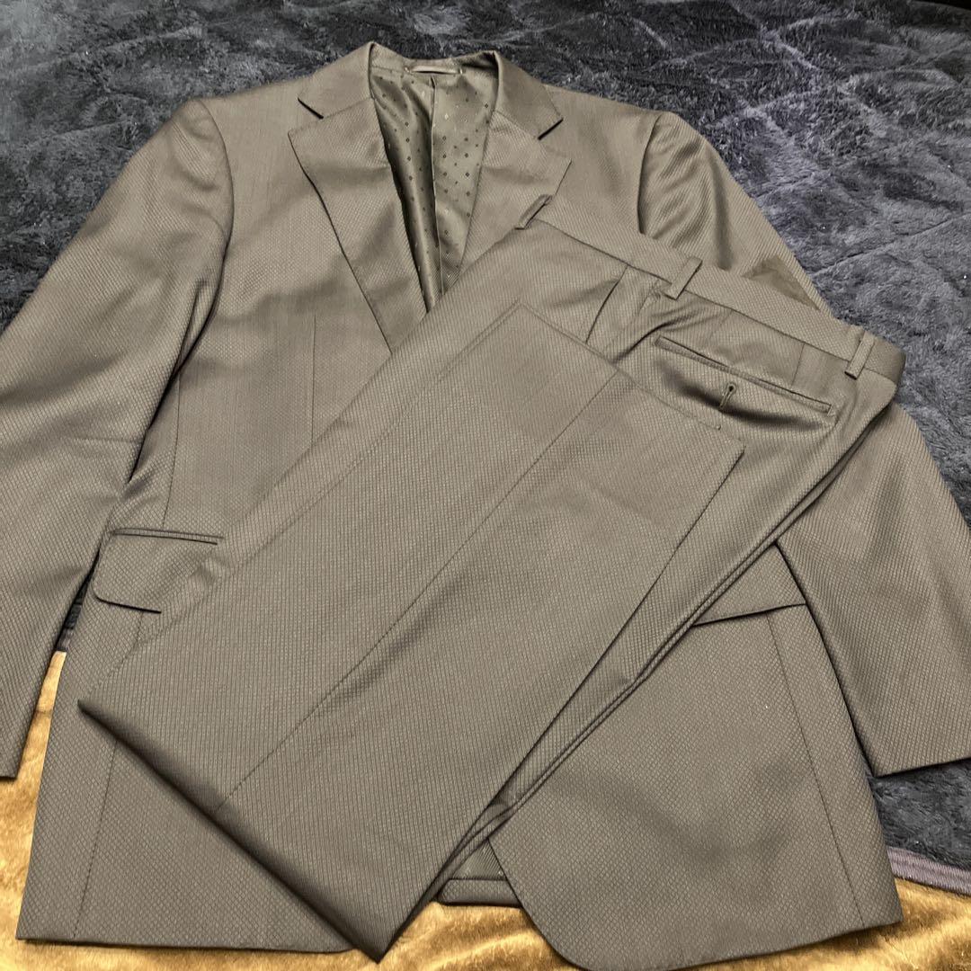 美品】PRIMATIST グレー ビジネススーツ セットアップ（ビジネス