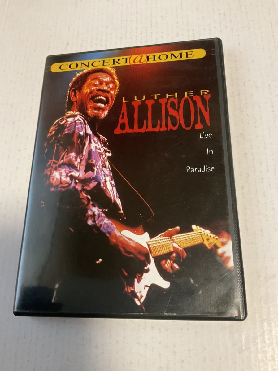 LUTHER ALLISON.Live In Paradise. 1997年LIVE DVD 輸入盤