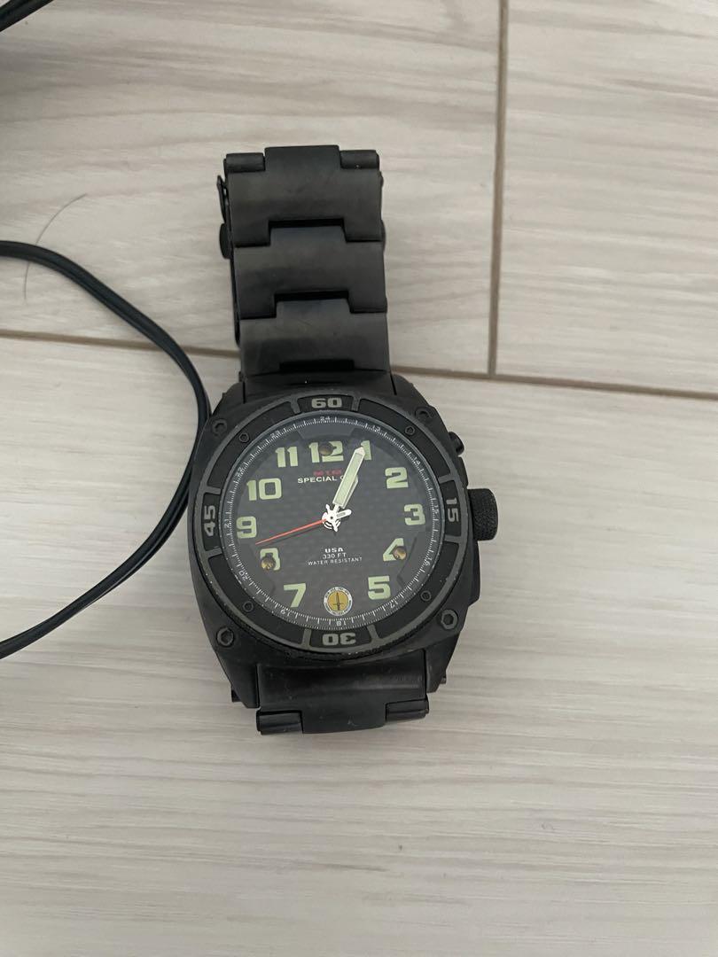 MTM SPECIAL OPS 充電式腕時計　BKホーク　ミリタリー MTM スペシャル オプス USA ブラックホークII ミリタリー 無接点