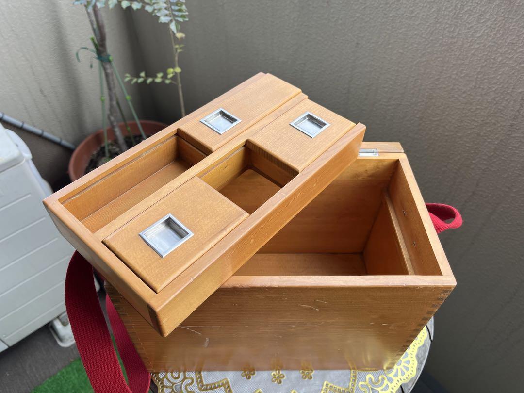 タナゴ 小鮒 ハゼ 合切箱 水箱 道具箱 釣具（釣具店員の道具箱