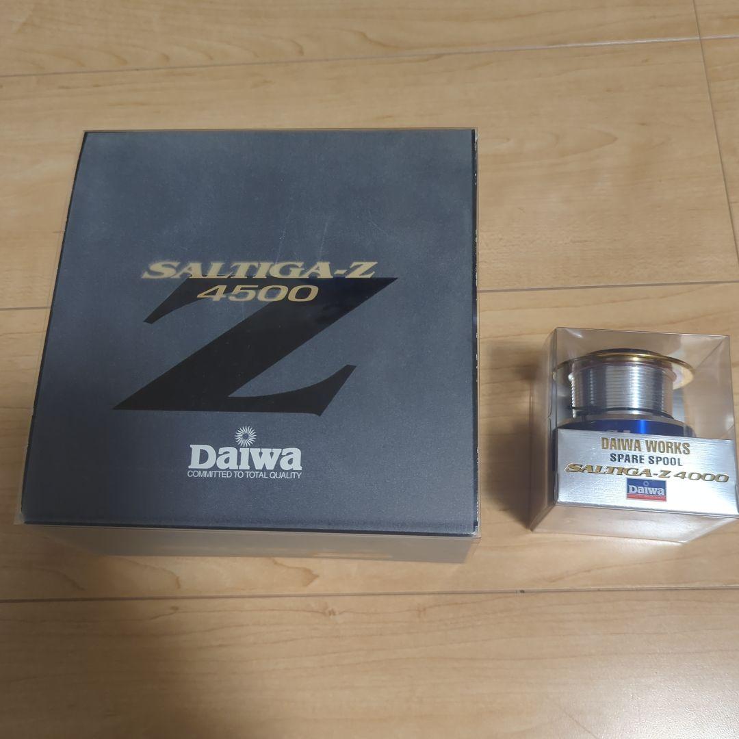 ダイワ　ソルティガZ4500 スプール Daiwa SALTIGA Z4500ダイワソルティガ替えスプール2個付