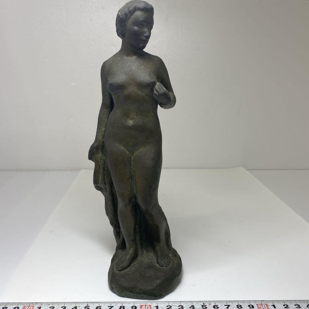 ♥️ブロンズ♥️女性像♥️ 彫刻 約88cm 18kg Yahoo!オークション - 【寧】日本美術 ブロンズ像 裸婦像 女性像