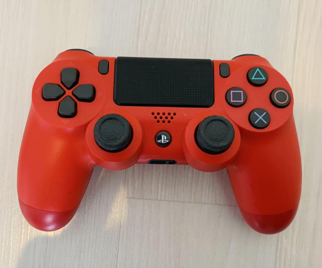 PS4】純正コントローラー レッド （SONY PS4 ワイヤレス