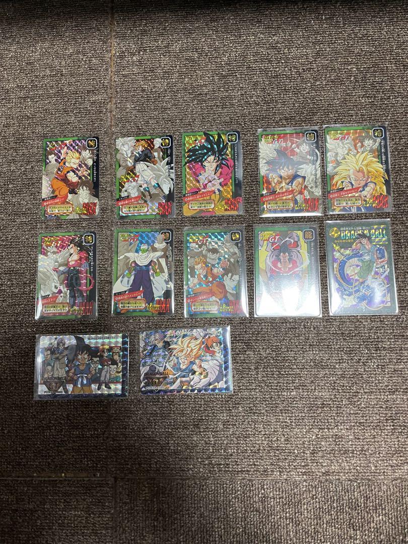 ドラゴンボール 特別弾 当時物プリズムカードと他希少カード
