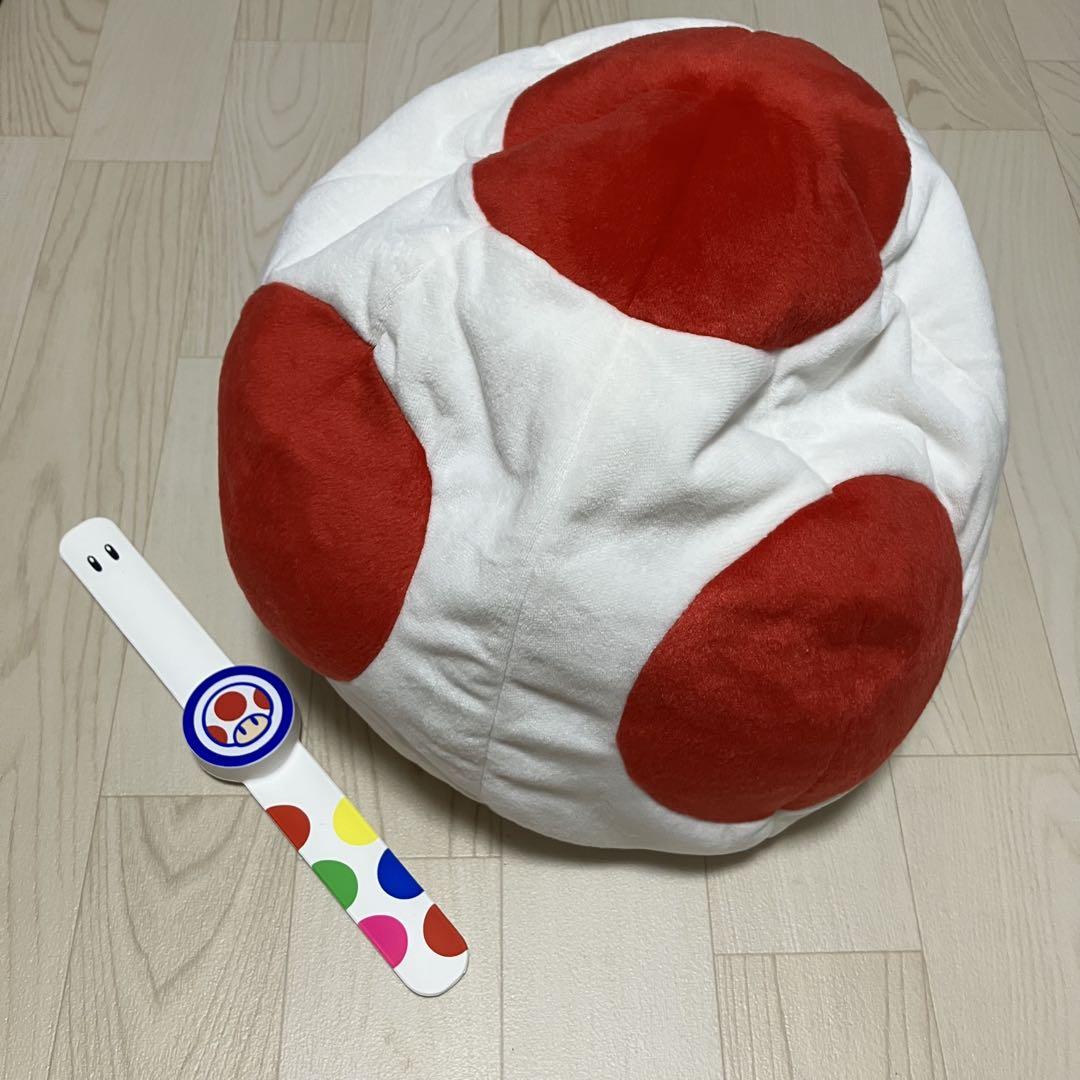 ユニバ キノピオの帽子とリストバンドセット （連携解除済