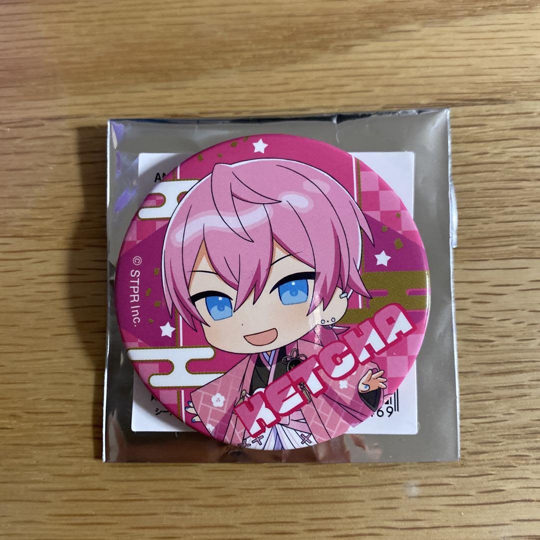 アンプタックカラーズ けちゃ 缶バッジ（AMPTAKxCOLORS けちゃ