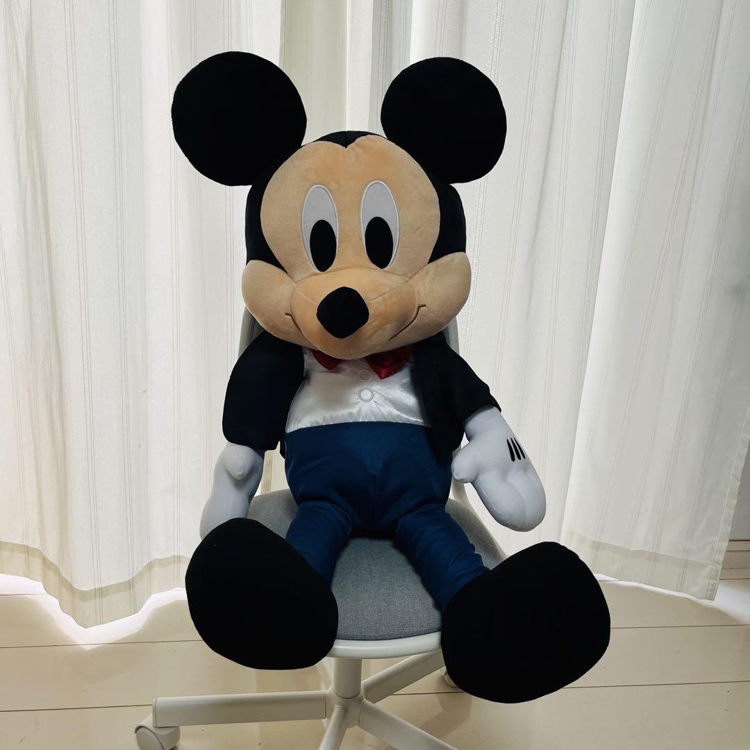 ディズニー　ミッキーマウス　特大　ぬいぐるみ ディズニーリゾート ミッキーマウス 特大BIGぬいぐるみ 約68cm