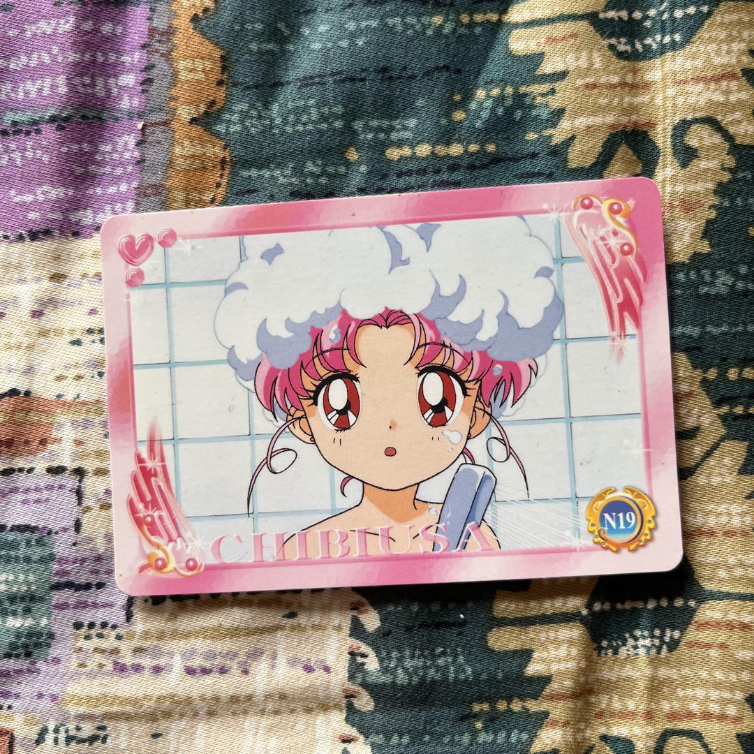 セーラームーン 美少女戦士 ちびうさ セーラー ちびムーン サイン カード 美少女戦士 セーラームーン セーラーちびムーン ちびうさ カード