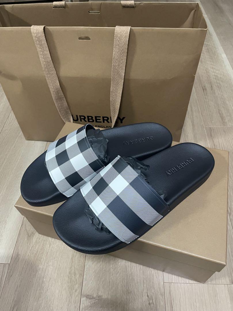 新品未使用 バーバリー メンズ サンダル （BURBERRY バーバリー