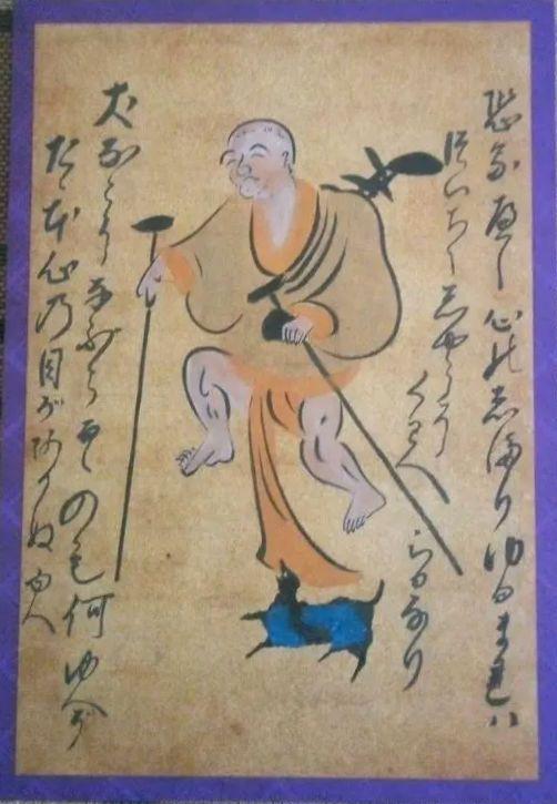 模写大津絵、座頭 （大津絵】もう一つの江戸絵画 大津絵～東京