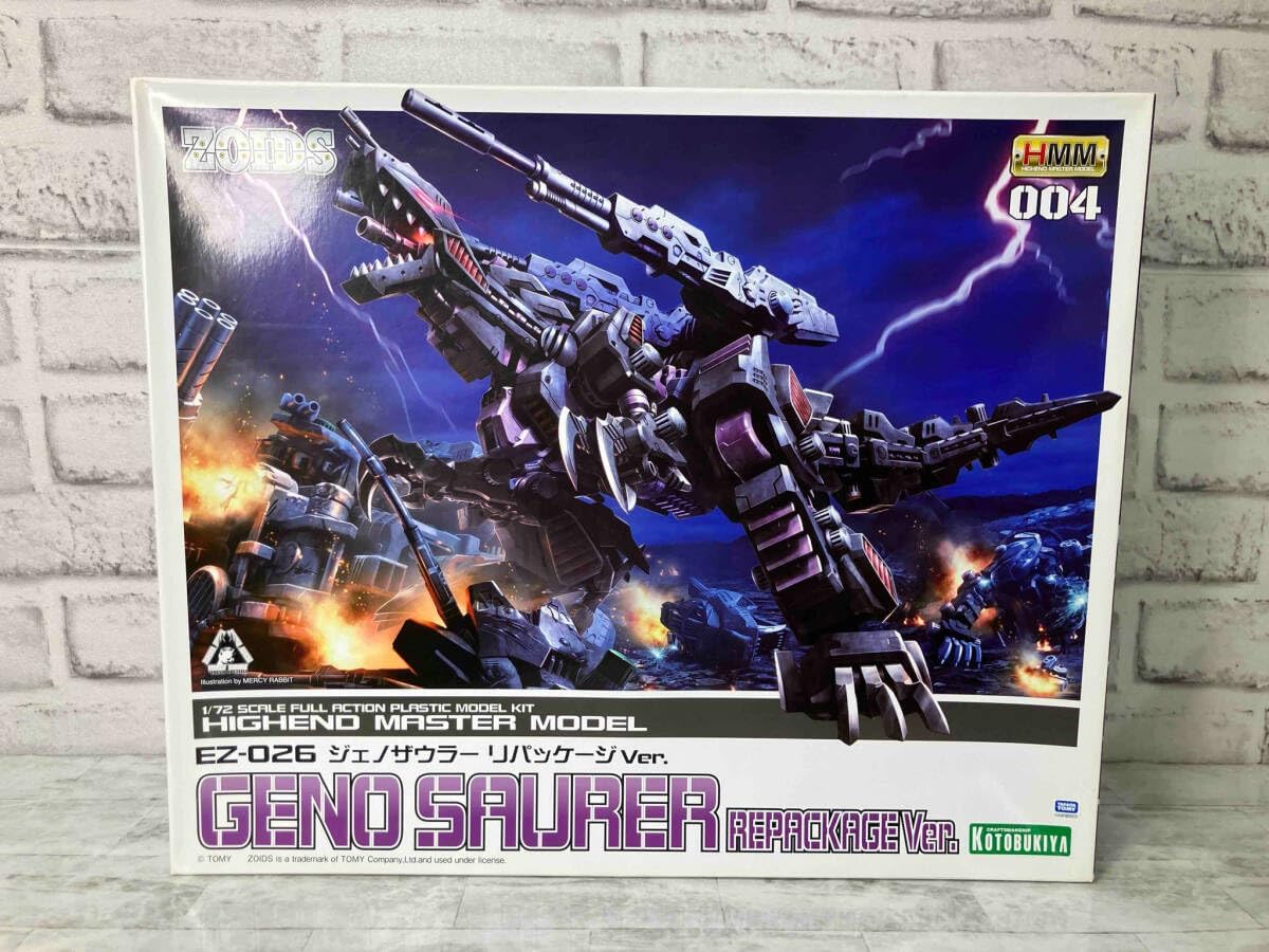未組立　コトブキヤ 1/72 HMM EZ-026 ジェノザウラー リパッケージ ゾイド】HMM 1/72『EZ-026 ジェノザウラー リパッケージVer