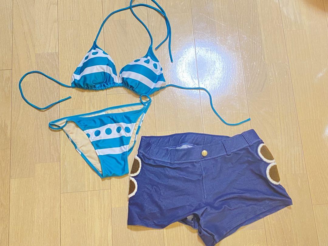 ナミ 水着 ピーチジョン ONE PIECE」ナミになりきれる水着 パット内蔵でグラマラスボディ
