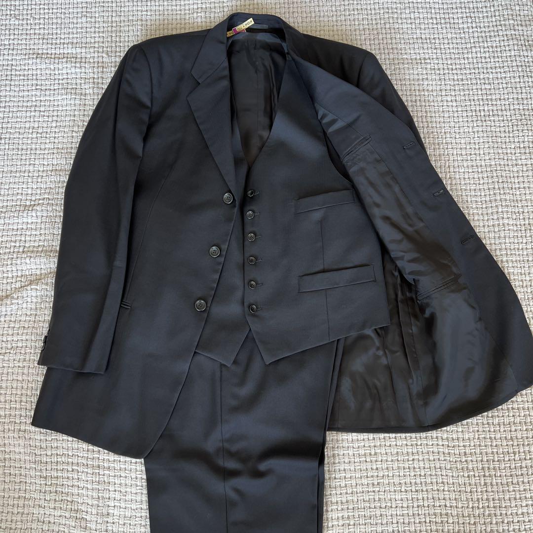 アルマーニ ブラックセットアップスーツ （GIORGIO ARMANI