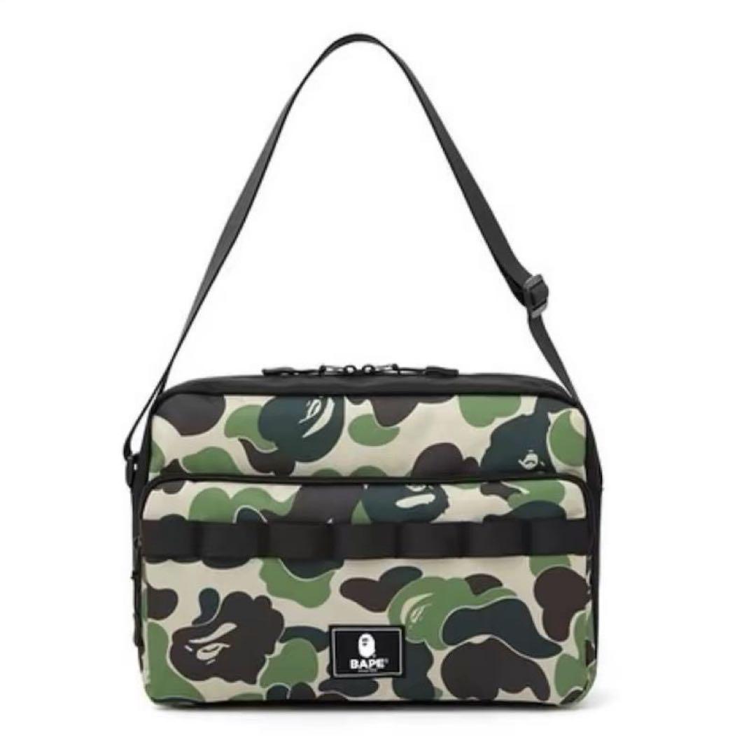 初期A BATHING APE / ベイシング エイプ　レコードバッグ　カモフラ BAPE A BATHING APE ア ベイシング エイプ ショルダーバッグ
