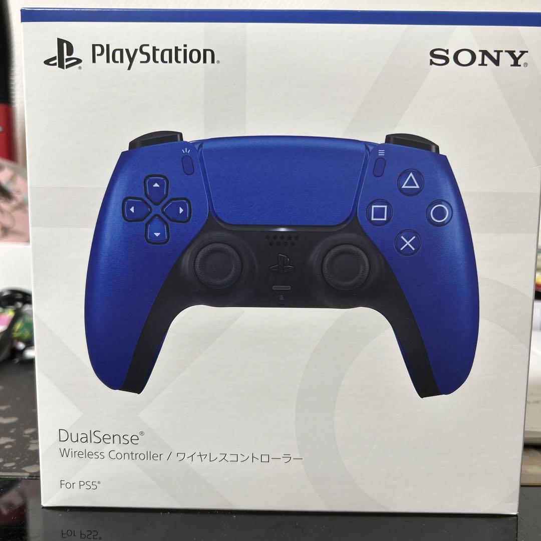 プレイステーション5 DualSense ワイヤレスコントローラーコバルトブルー ディープ アース コレクション！「コバルトブルー」のDualSense