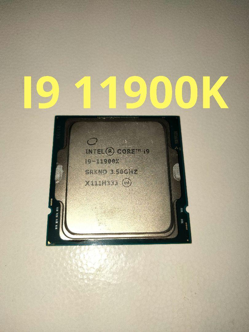 Intel Core i9 11900k ジャンク 動作未確認 Intel Core i9 11900k ジャンク 動作未確認 CPU