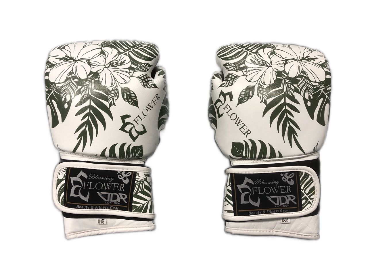 E-Flower ボクシンググローブ フラワーパターン　16-OZ FLOWER BOXING GLOVE BK PINK LINE | 競技別商品,ボクシング
