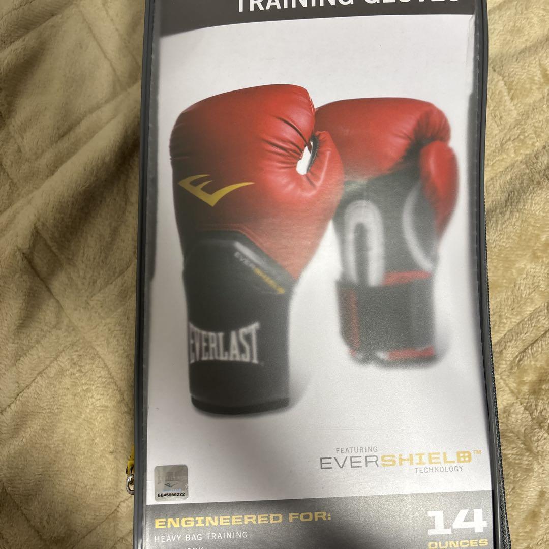 EVERLAST Gloves 14oz赤 （Amazon.co.jp: Everlast P00002337