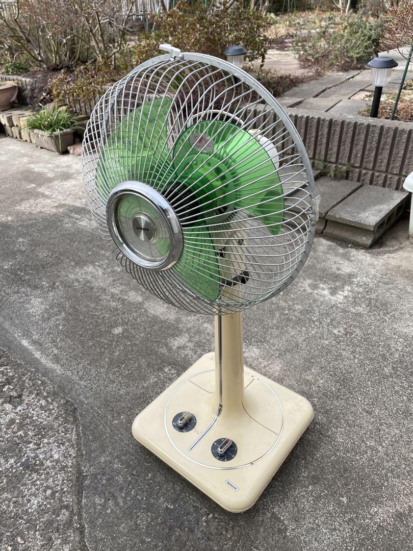 National 扇風機/ナショナル扇風機3段階設定/ 昭和レトロ/ヴィンテージ Panasonic - ナショナル 扇風機 松風 昭和レトロ f-30jzの通販