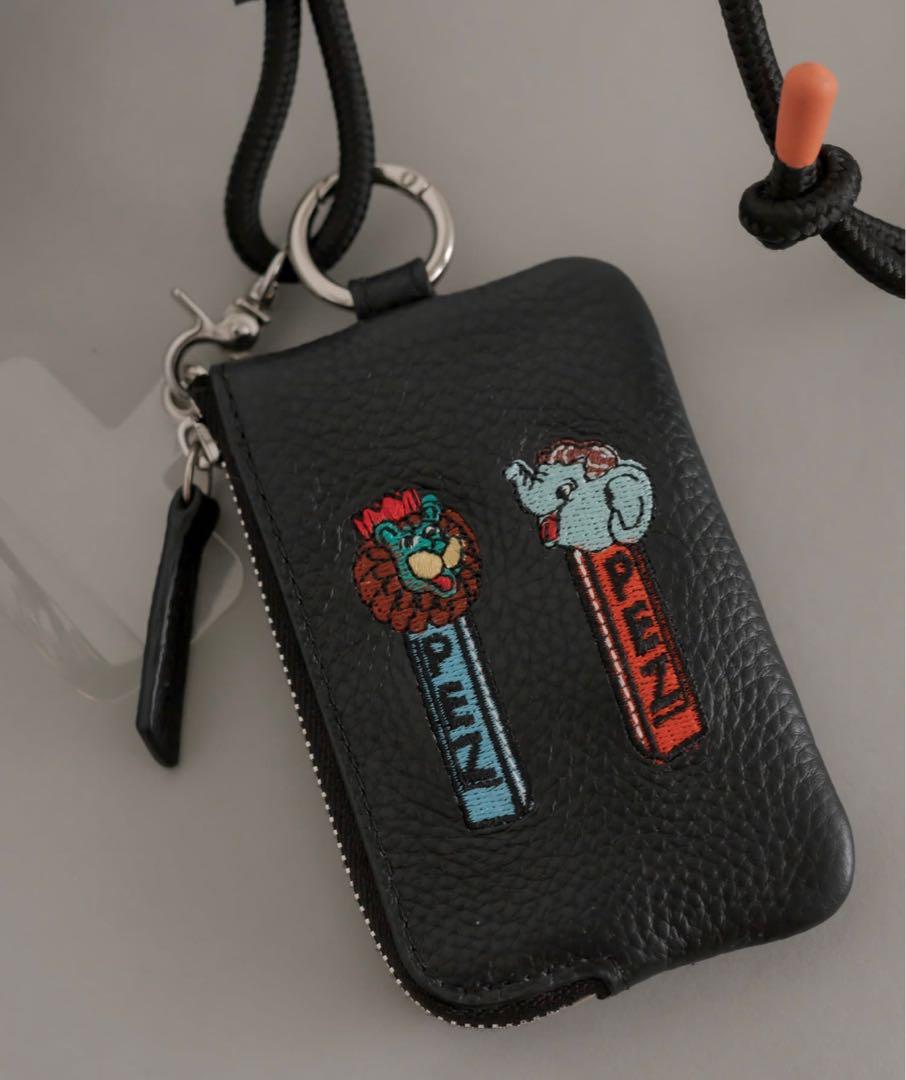 PEZ(ペッツ) ×earWEB限定 牛革モバイルストラップショルダー