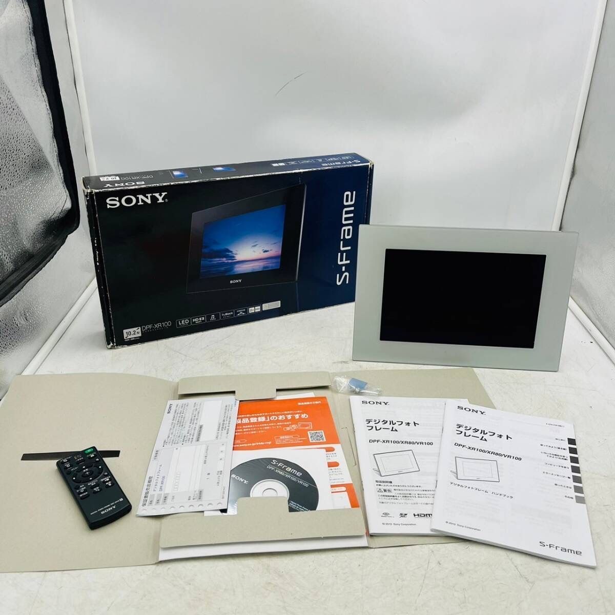 SONY デジタルフォトフレーム S-Frame DPF-XR100 10.2型 Amazon | SONY デジタルフォトフレーム S-Frame XR100 10.2型