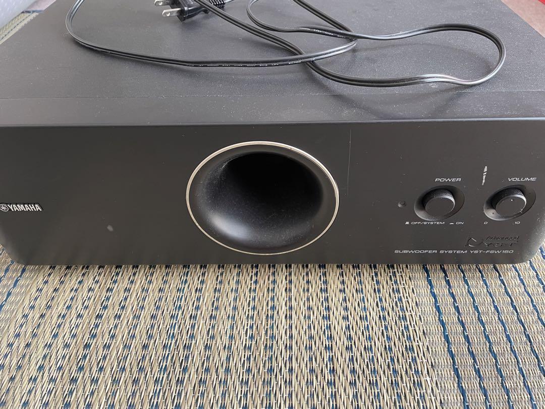YAMAHA サブウーファー　YST-FSW150(B)ブラック Amazon.co.jp: Yamaha Subwoofer (1 unit) Black YST-FSW150(B