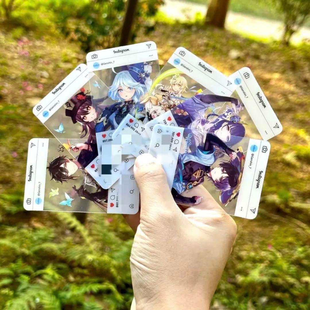 原神 アクリルカード フータオ 鍾離 フリーナ 蛍 雷電 放浪者 蛍