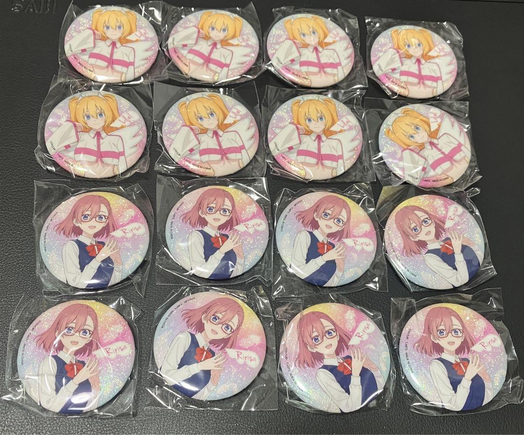 2.5次元の誘惑 リリエル キラキラ缶バッジ 21個 きらきら缶バッジセット（リリエル & クーリア） : 2.5次元の