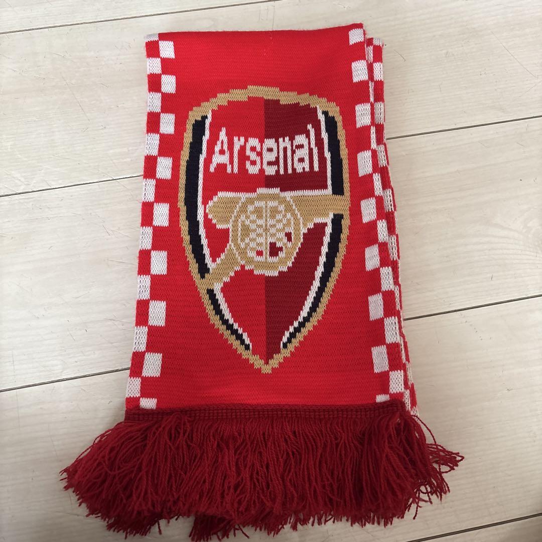 アーセナル サッカーマフラー Arsenal 現地購入品 ユーロ 英国製 アーセナル サッカーマフラー Arsenal 現地購入品 ユーロ 英国製