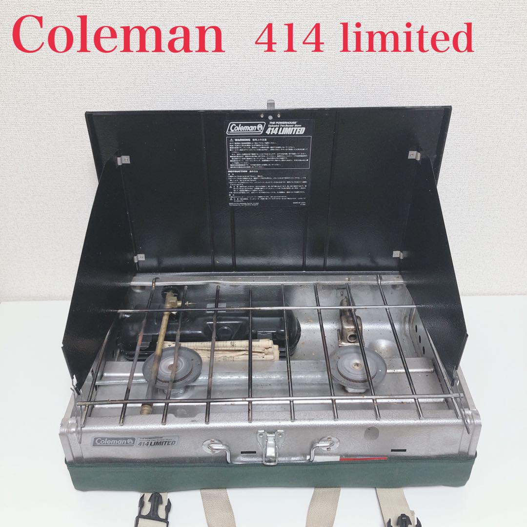Coleman ツーバーナー414 LIMITED Coleman (コールマン) ガソリンツーバーナー 414 LIMITED 96年3