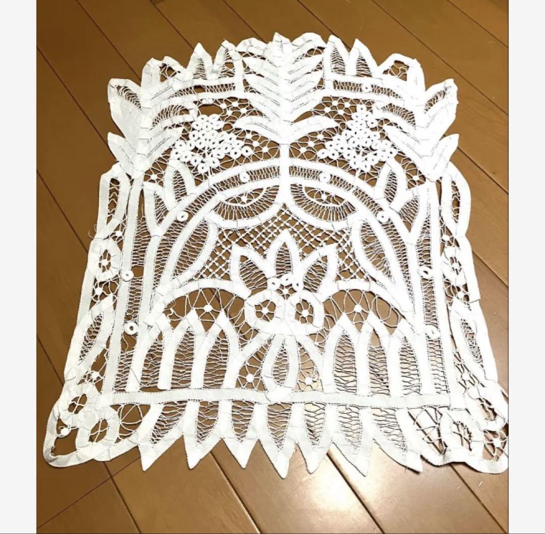 バテンレース テーブルセンター （バテンレース テーブルクロス