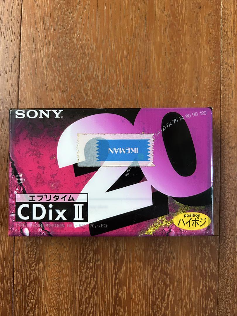 SONY ハイポジカセットテープCDix II 20（カセットテープ 未開封