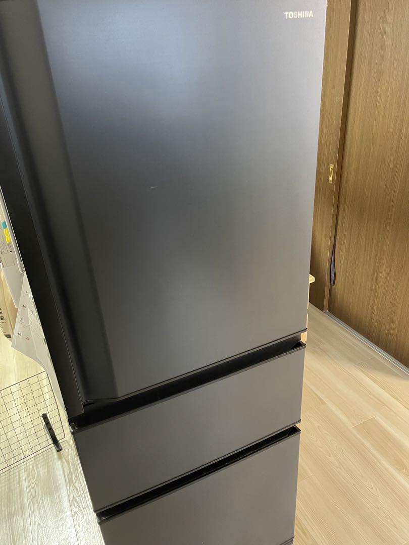 TOSHIBA 2021年製 GR-S33SC ブラック冷蔵庫　調整可能な棚付き GR-S33SC | 冷蔵庫 | 東芝ライフスタイル株式会社 | 冷蔵庫