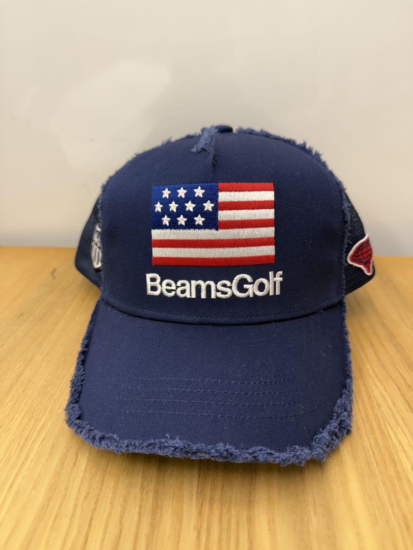 ヨシノリコタケ × ビームスゴルフ コラボ メッシュキャップ　紺色　ネイビー YOSHINORI KOTAKE】別注アイテム｜BEAMS GOLF（ビームス ゴルフ