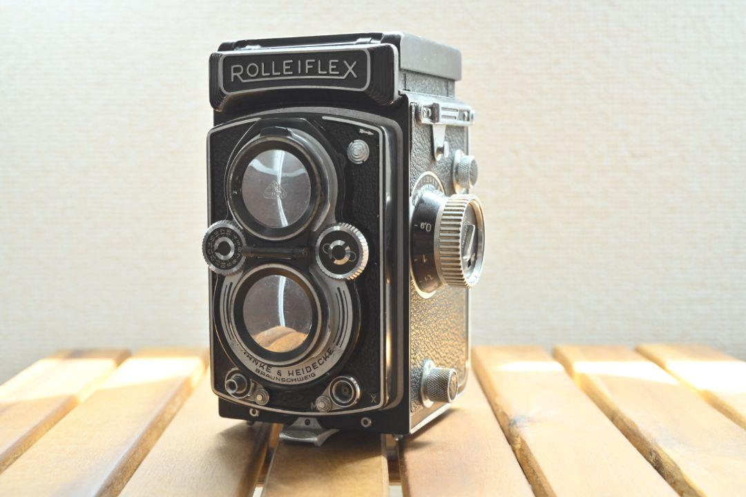 Rolleiflex 二眼レフ zeiss tessar 75mm F3.5 ROLLEIFLEX Tessar 75mm F3.5（Rollei Rolleiflex Automat by
