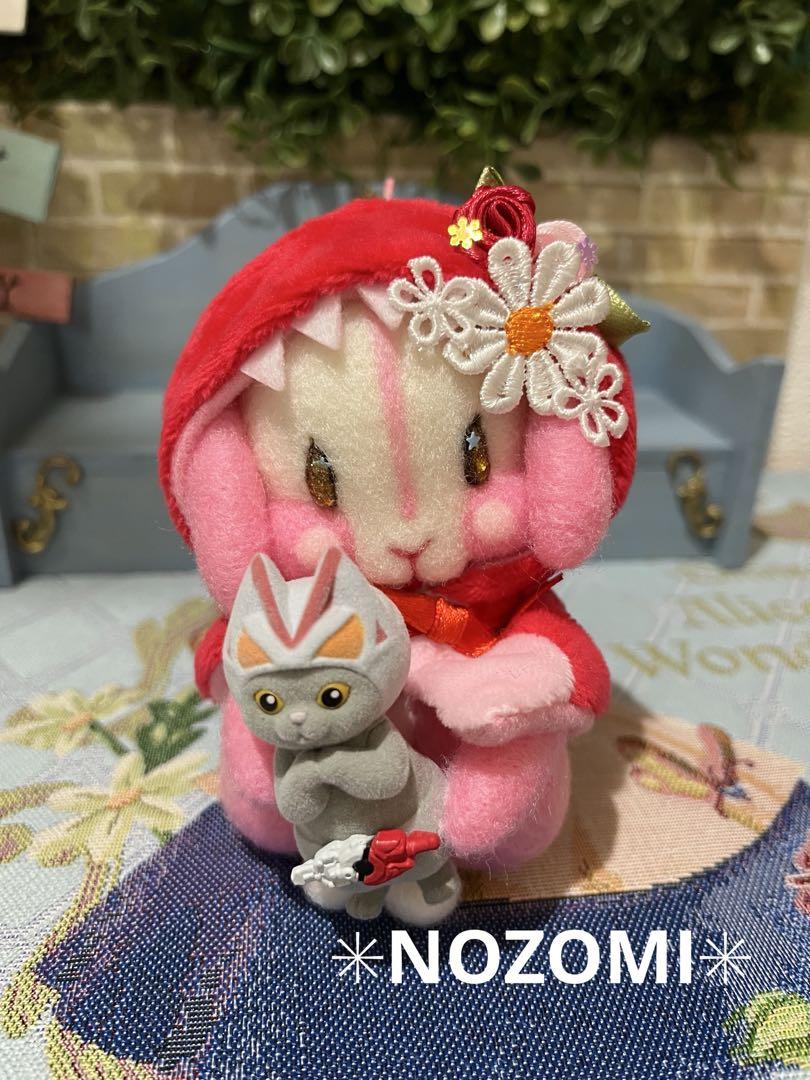 ピンクもも様　うさぎ羊毛フェルトおてて付き 174af0120b03ca8a564160438b638c