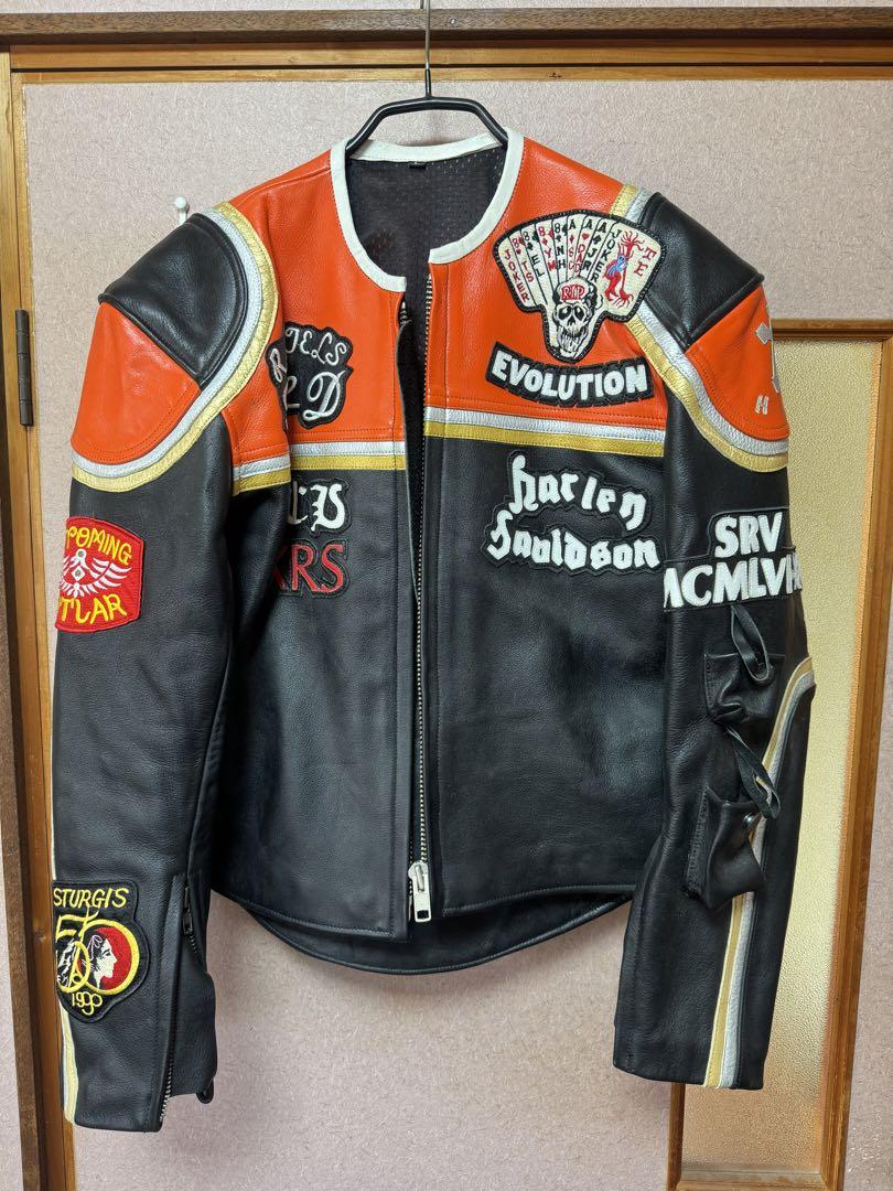 Harley-Davidson ハーレーダビッドソン マルボロマン レザー 牛革 ハーレーダビッドソン＆マルボロマン レザージャケット | 革