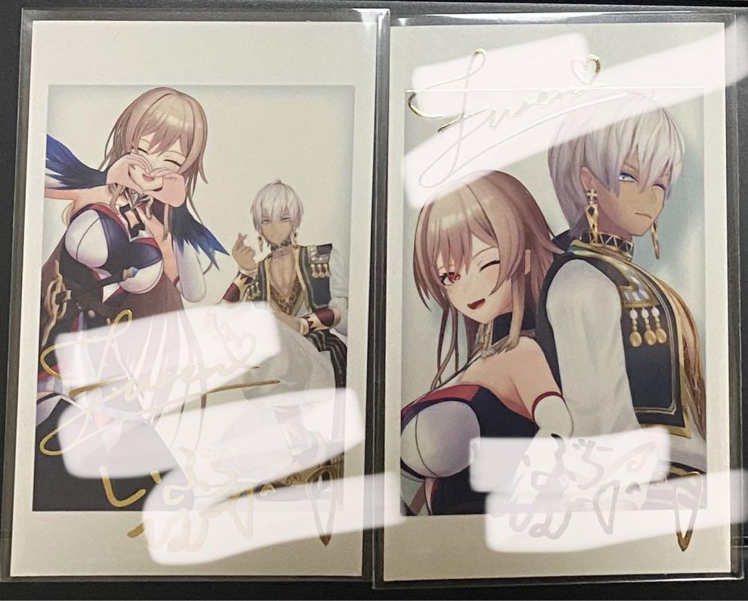 にじさんじ 6周年 チェキ フレン・E・ルスタリオ セット にじさんじ 中国春節限定 ランダムチェキ フレン・E・ルスタリオ