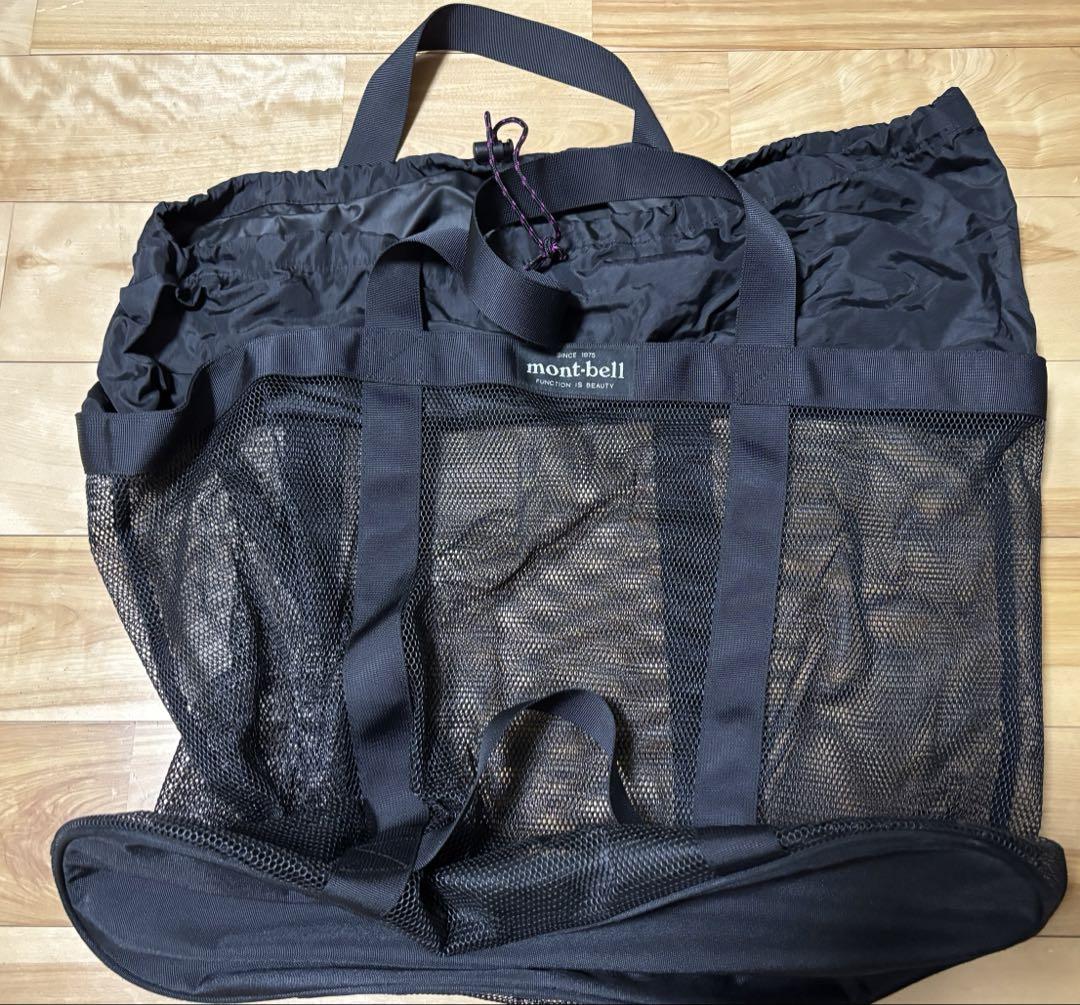 モンベル　メッシュトートバッグ　L メッシュトートバッグ L｜モンベル