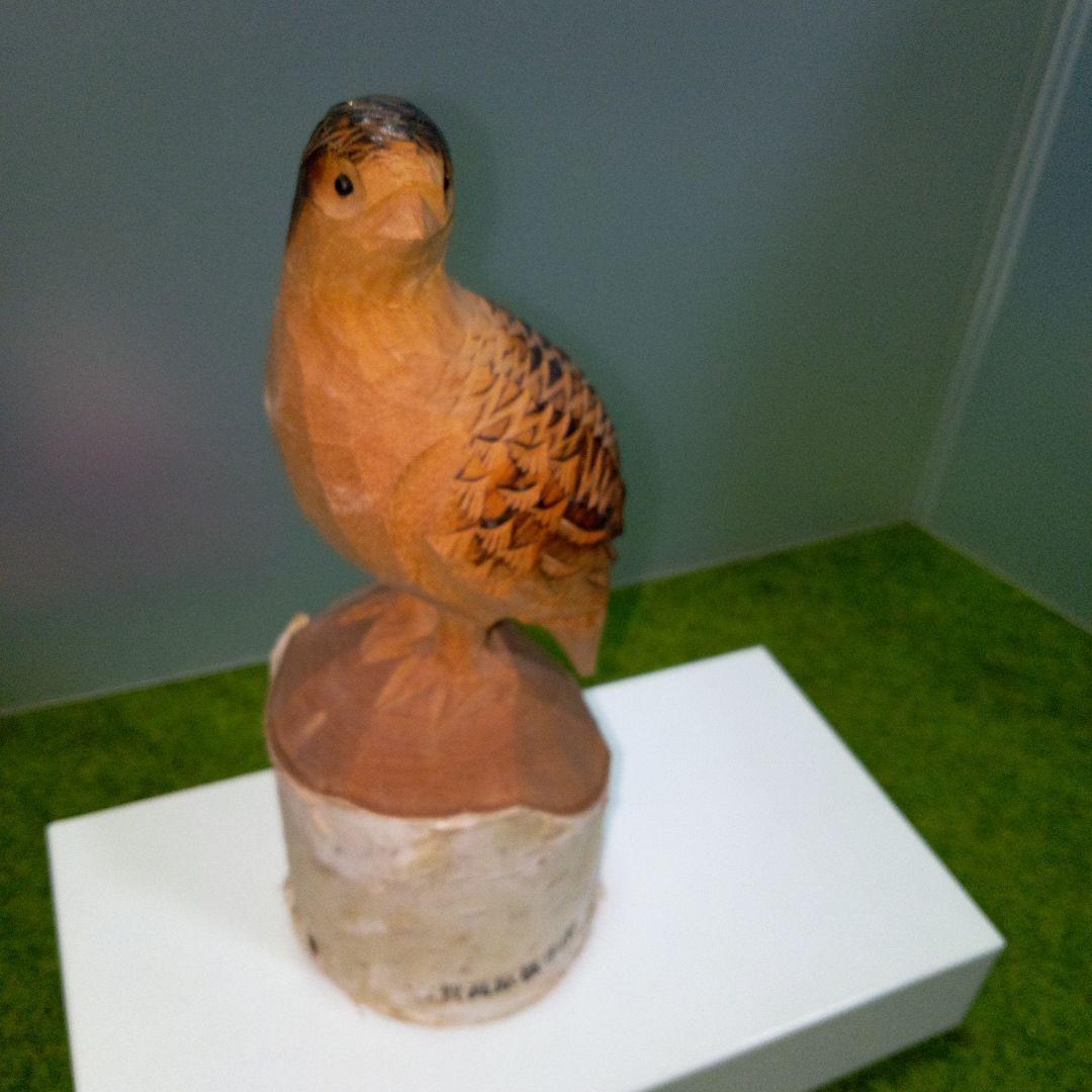 【匿名発送】木工品　國光 作　エゾリス　リス　置物　彫刻　レトロ 匿名発送】木工品 國光 作 エゾリス リス 置物 彫刻 レトロ