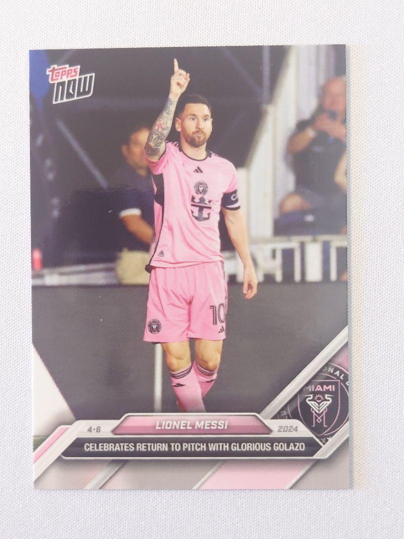 Topps - 99枚限定 topps now リオネル・メッシ #31 インテル・マイアミ topps now リオネル・メッシ #31 MLS 滞 インテル・マイアミ 12