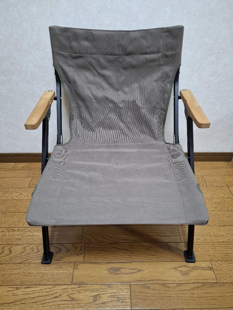 Snowpeak スノーピーク ローチェア ショート グレー（snow peak
