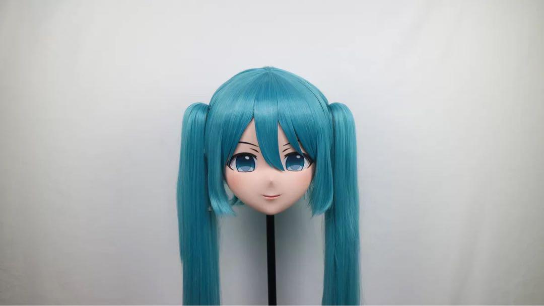 全頭面・鍵付】初音ミク 着ぐるみ マスク 各種衣装追加可能